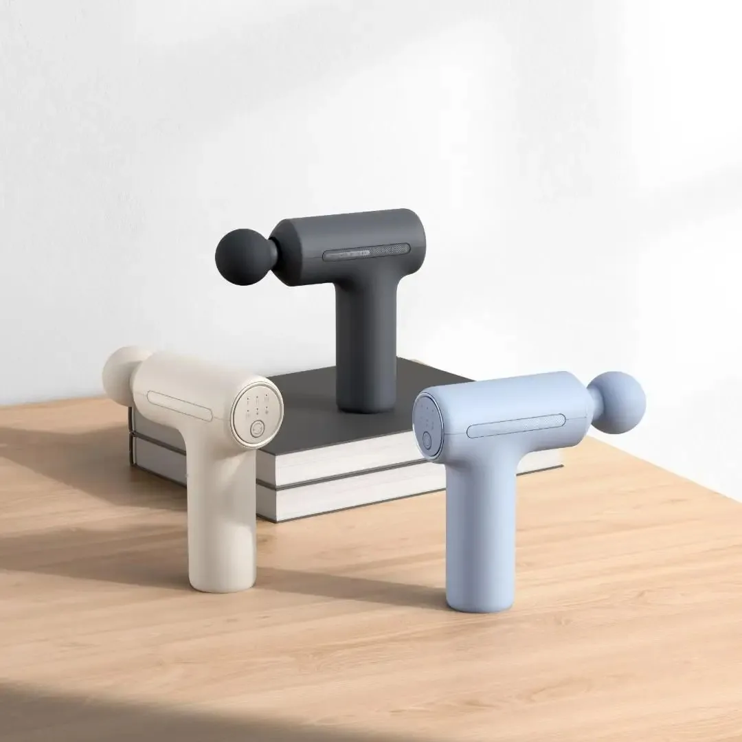 2025 XIAOMI Mijia Mini Fascia Gun 3 Portable Muscle Massage Gun 12kg Thrust Brushless Silent Motor 3 Massager Heads Relax Body - الصورة 3