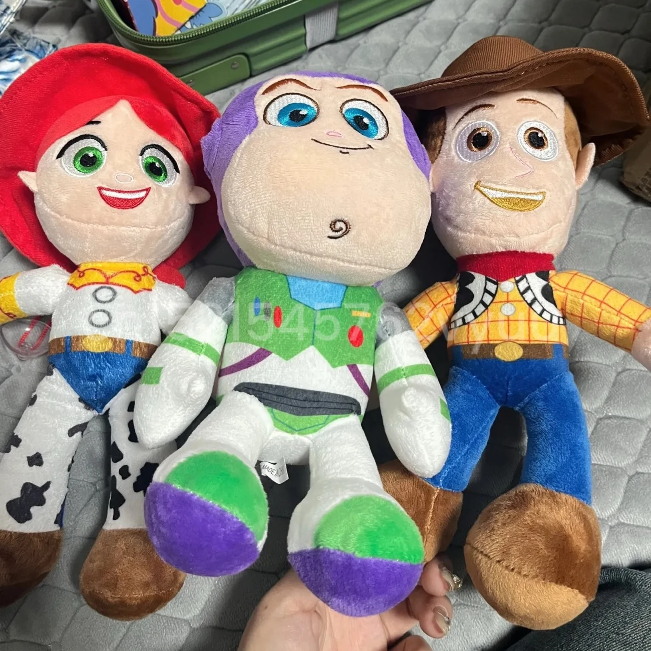 23cm Cute Woody Buzz Lightyear Plush Toy Lovely Stuffed Anime Jessie Plushies Pendant Cartoon Doll Home Decor Xmas Gifts - الصورة 2
