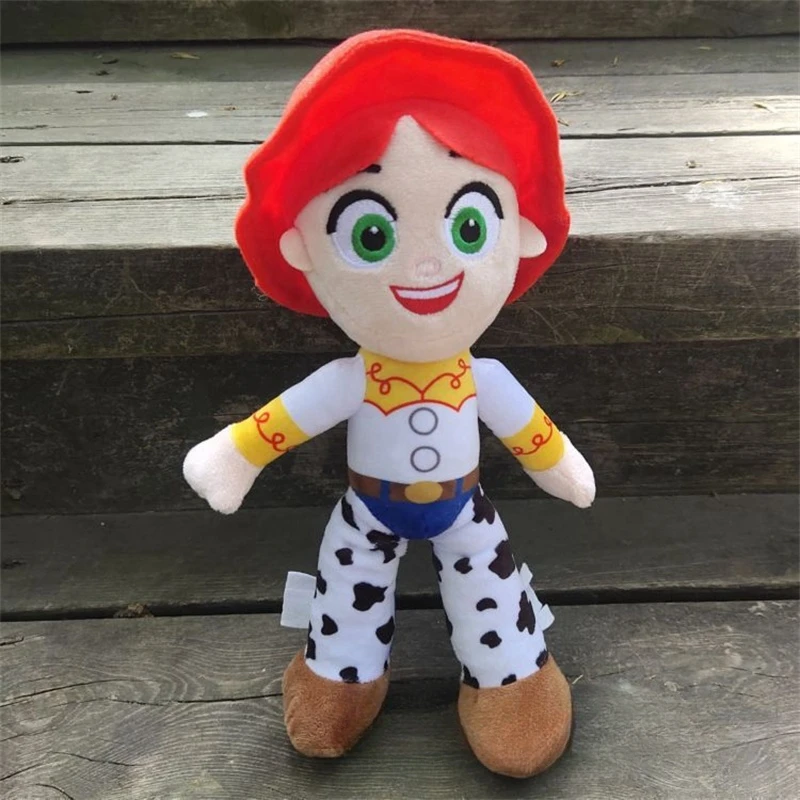 23cm Cute Woody Buzz Lightyear Plush Toy Lovely Stuffed Anime Jessie Plushies Pendant Cartoon Doll Home Decor Xmas Gifts - الصورة 7