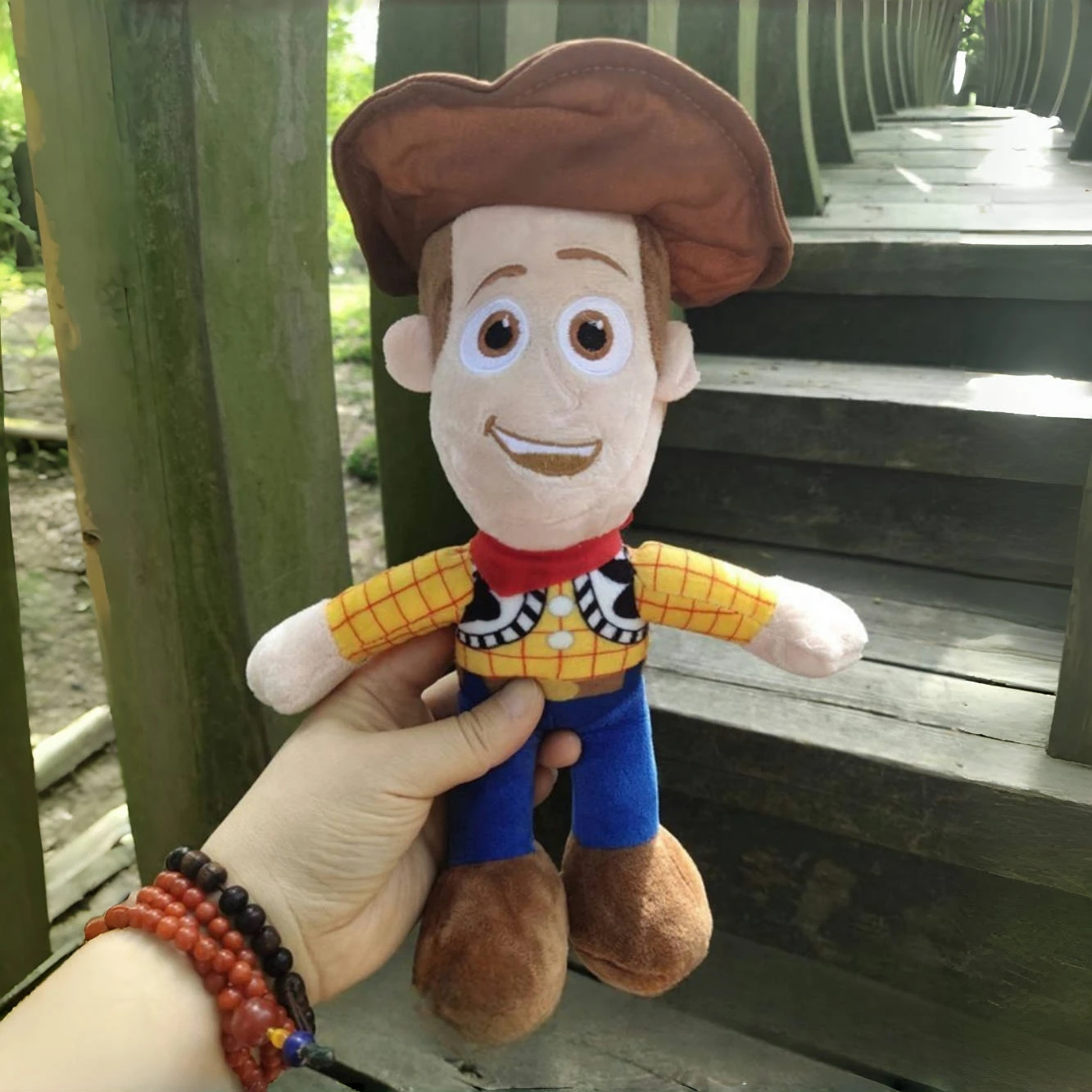 23cm Cute Woody Buzz Lightyear Plush Toy Lovely Stuffed Anime Jessie Plushies Pendant Cartoon Doll Home Decor Xmas Gifts - الصورة 9