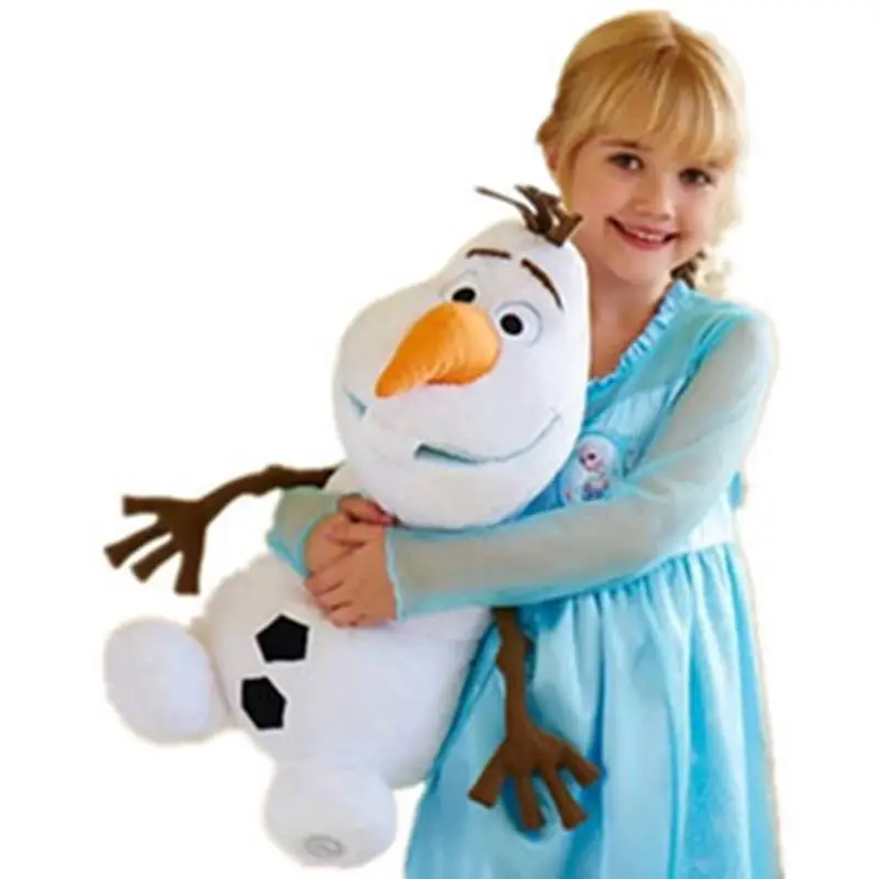 Frozen Figure Olaf Snowman Stuffed Plush Doll 30-50cm Soft Toy for All Ages Ideal Gift for Children And Fans - الصورة 2